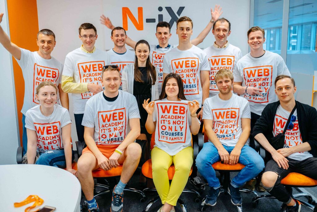 Компания N-iX открыла двери студентам Web Academy